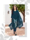 Sargam By Ossm Mal Chanderi Kurti With Bottom Dupatta